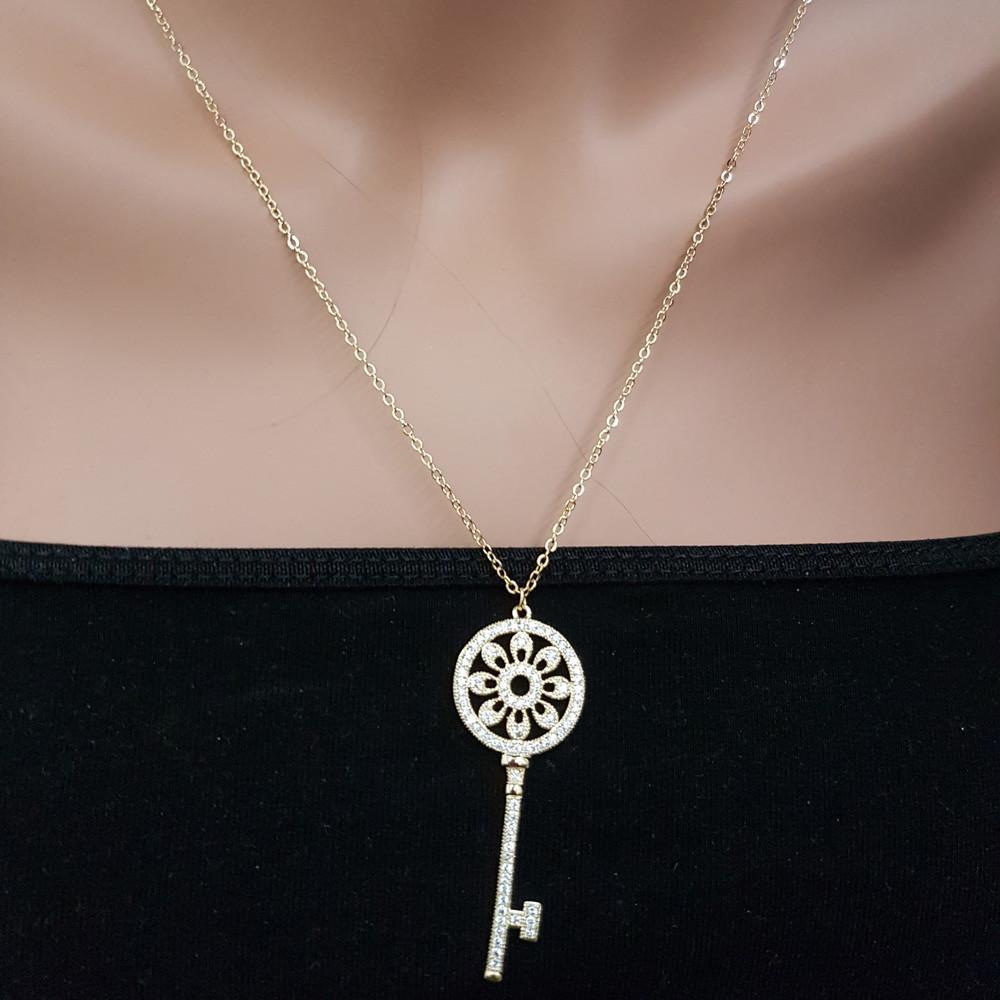 سلسال تيفاني مفتاح طويل سلسال tiffany