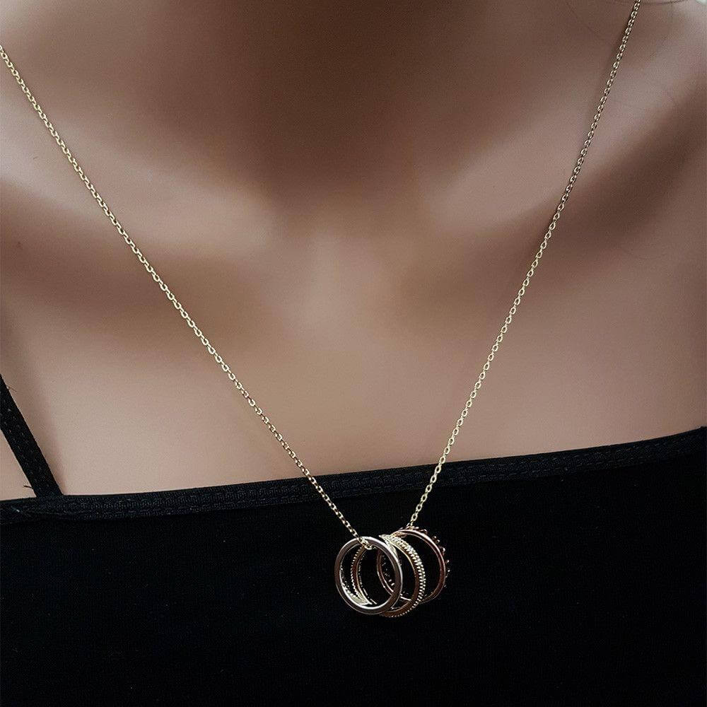 سلسال تيفاني طويل دوائر زركون سلسال tiffany