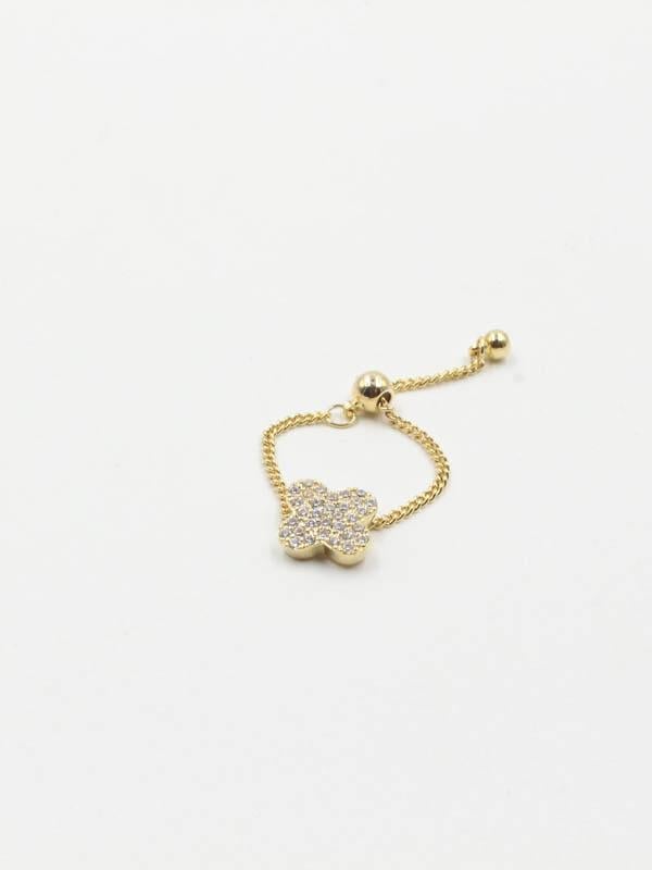 خاتم فان كليف سحاب خواتم van cleef ذهبي