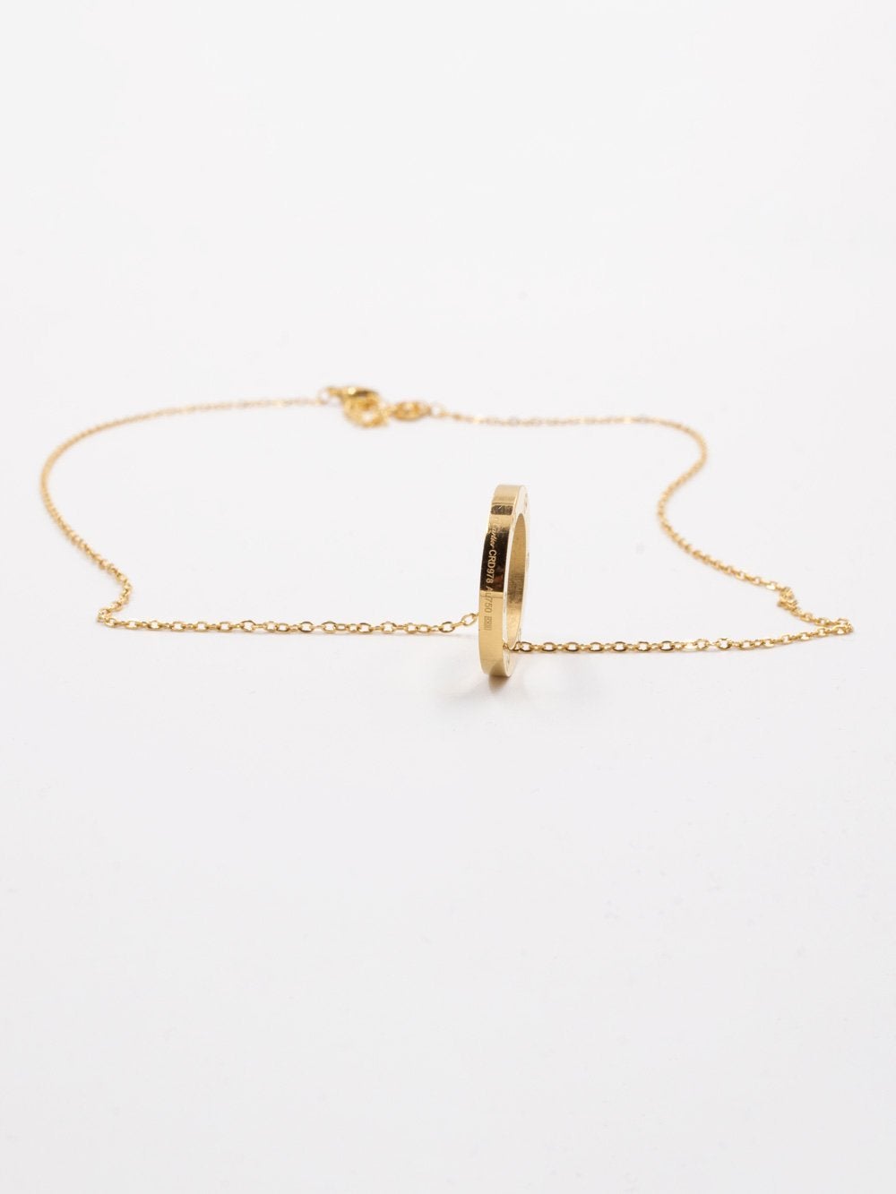 سلسال كارتير مدور ذهبي سلسال CARTIER