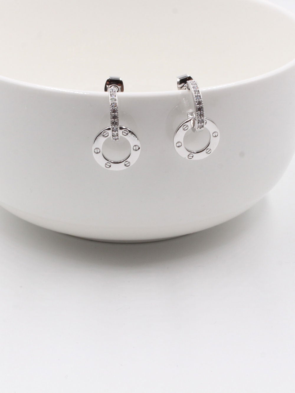 حلق كارتير دبل سيركلز حلق CARTIER