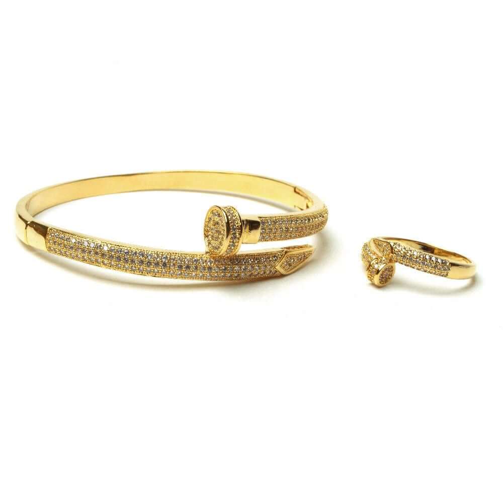 اسواره كارتير المسمار مع خاتم اسواره CARTIER