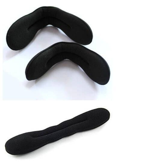 اسفنج اسود لتثبيت الشعر اكسسوارات شعر متوفر 2 موديل