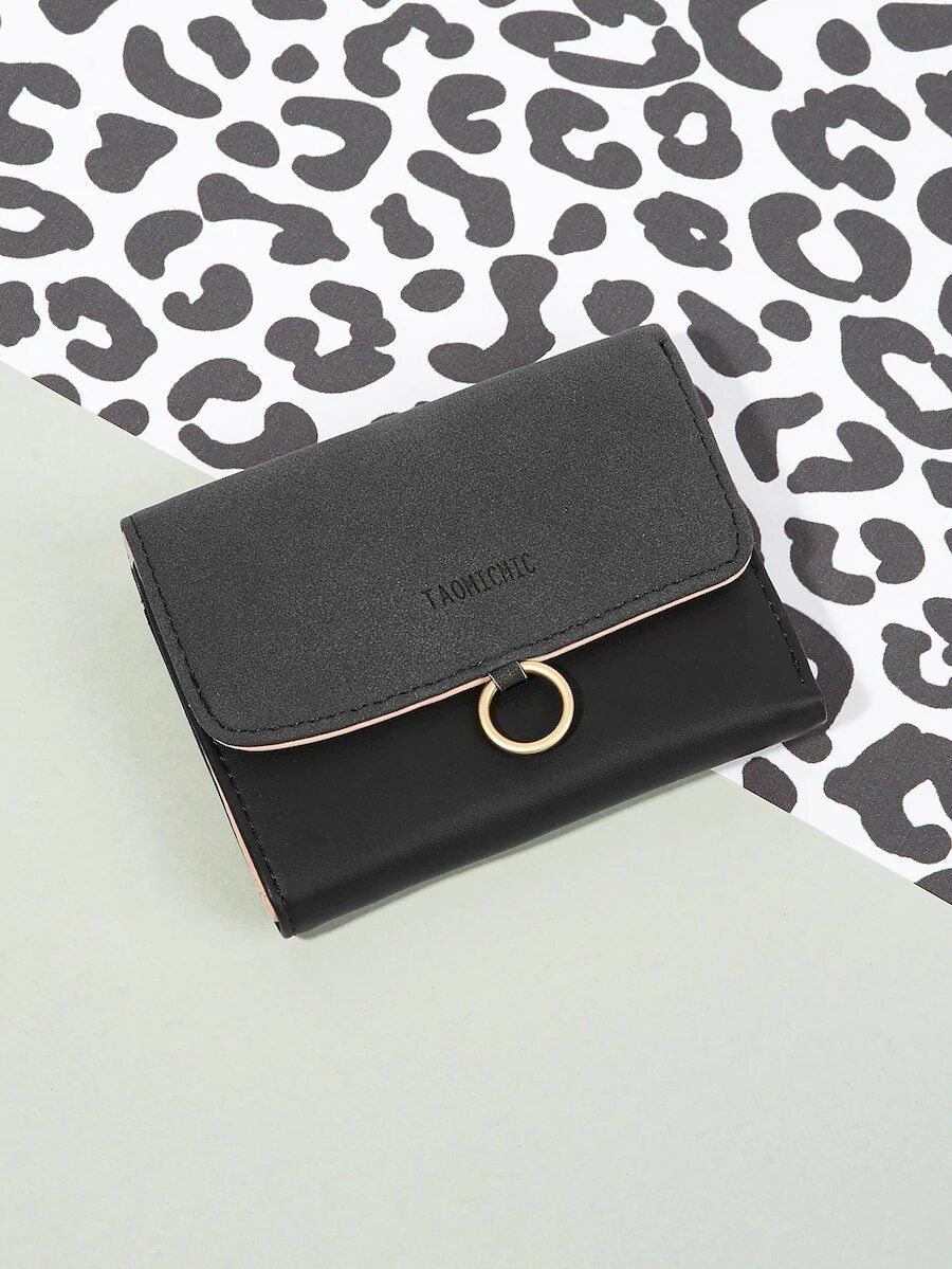 محفظه جلديه سوداء محافظ متوفر 1 لون