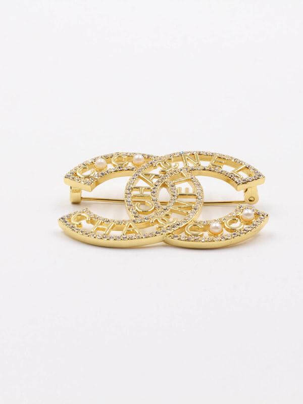 بروش شانيل كرستال بروش chanel