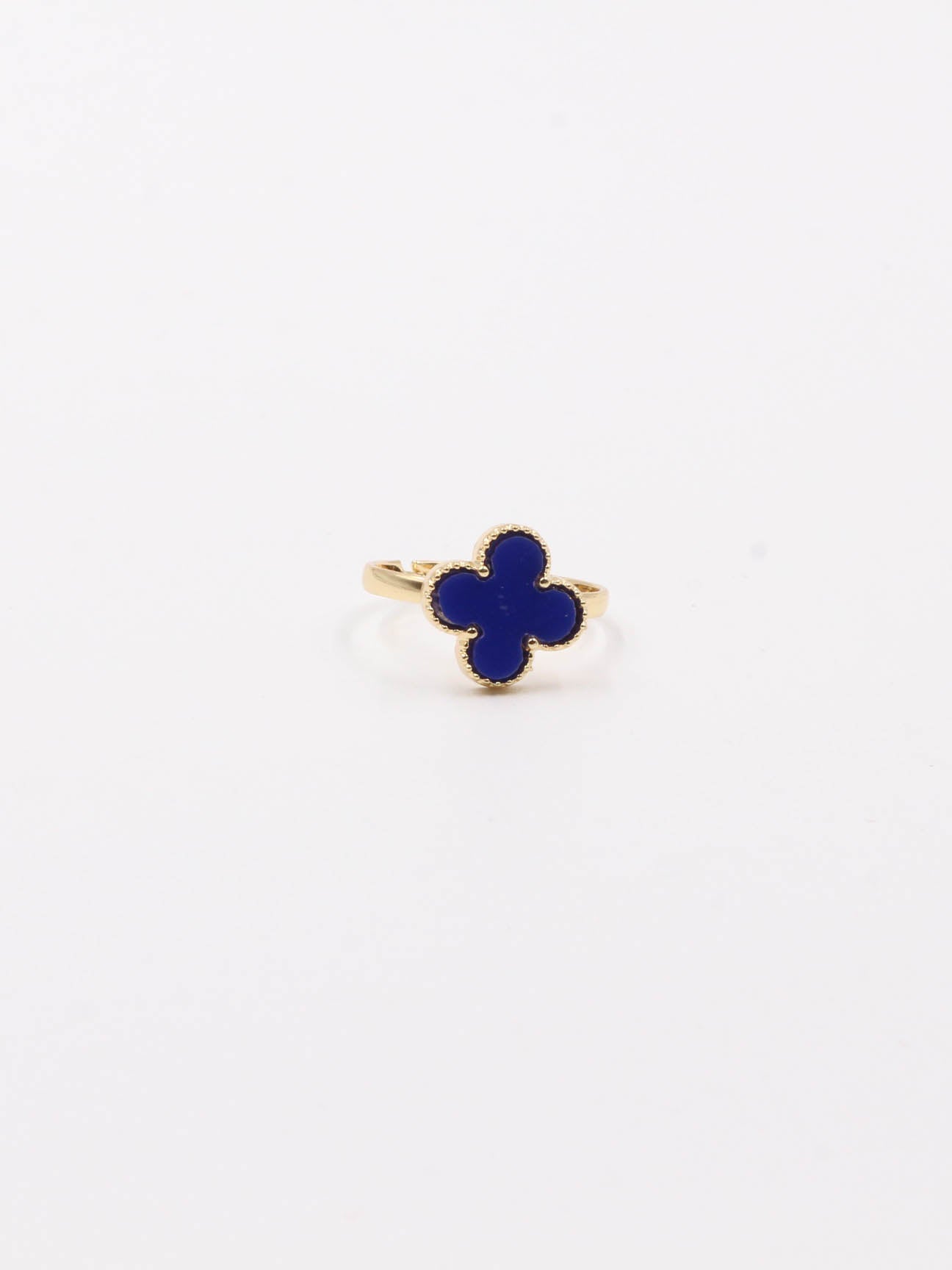 خاتم فان كليف ورده صغير خواتم van cleef ازرق