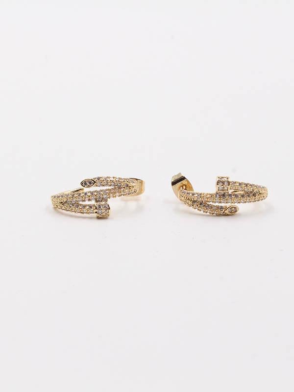 حلق كارتير مسمار زركون حلق CARTIER