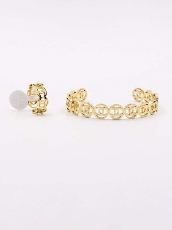 اسواره وخاتم شانيل بانقل اوبن سايز اسواره chanel