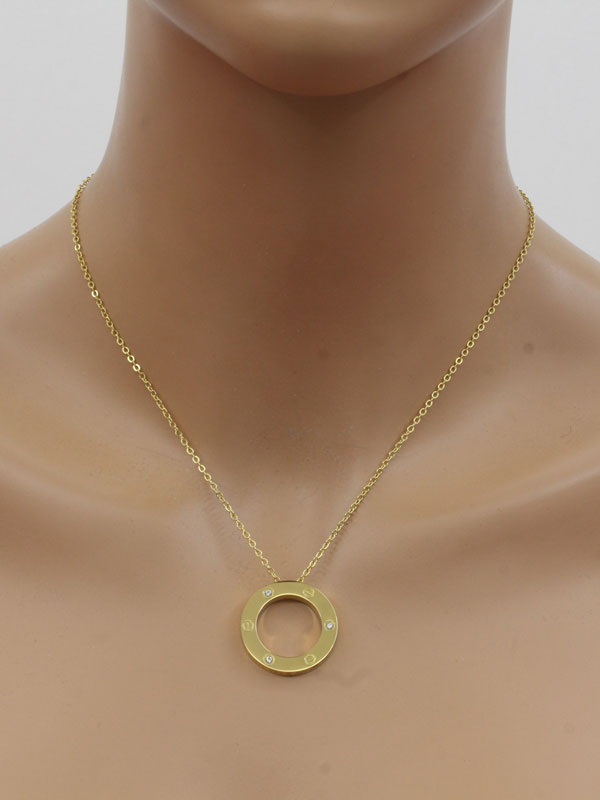 cartier round necklace - سلسال كارتير مستدير سلسال Jewel