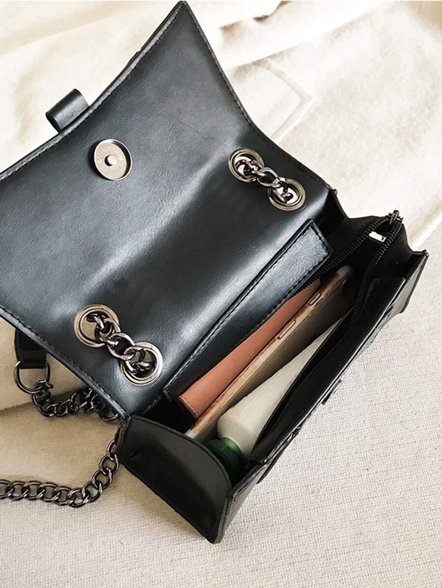 شنطة انيقة سوداء جلد تمساح شنط وحقائب شنط