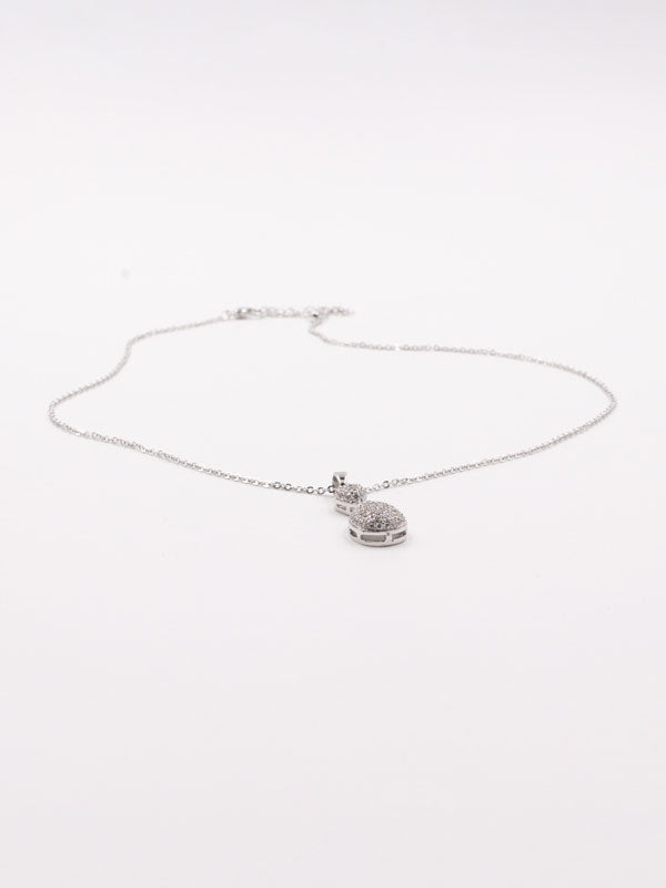 سلسال دمعتين صغيره زركون سلسال Jewel