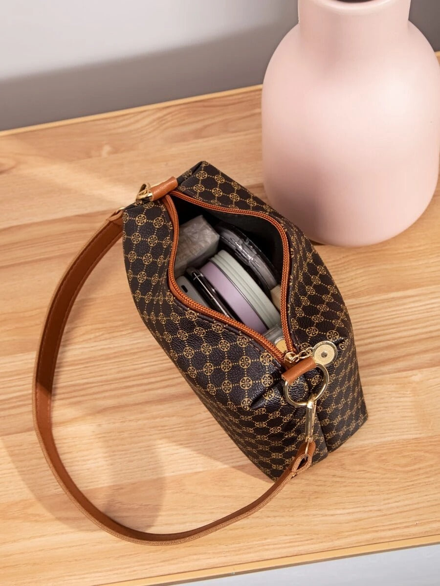 حقيبة صغير لون بني شنط وحقائب شنط