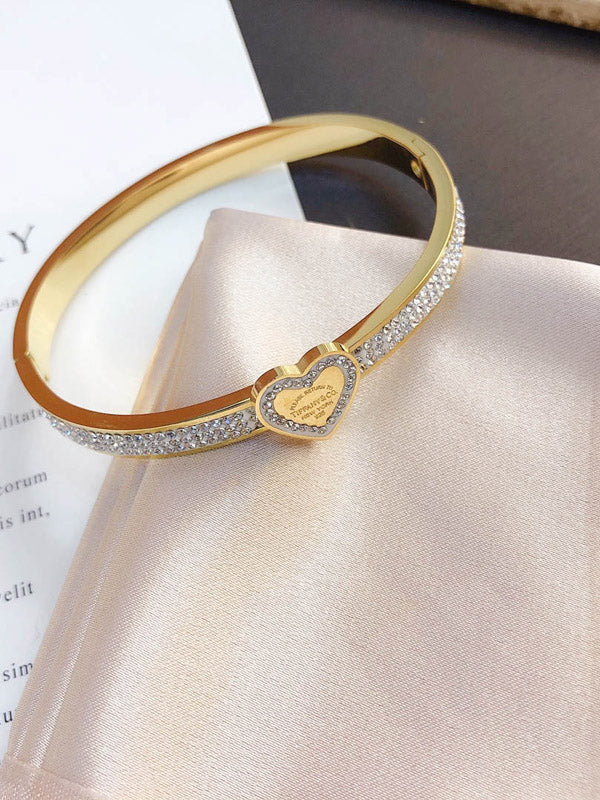 اسوارة تيفاني هارت كريستال لوقو اسواره tiffany