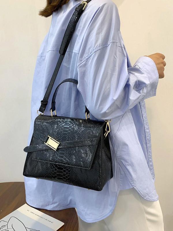 شنط كتف للنساء اسود شنط وحقائب شنط