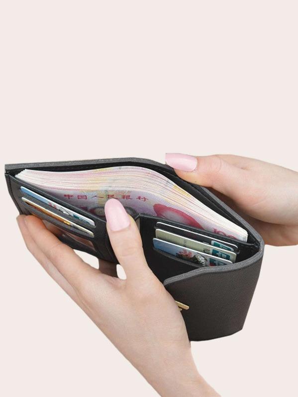 محفظة قابلة للطي جلد محافظ بوك