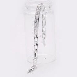 اسواره هاف كيوبك زركون اسواره متوفر 1 لون