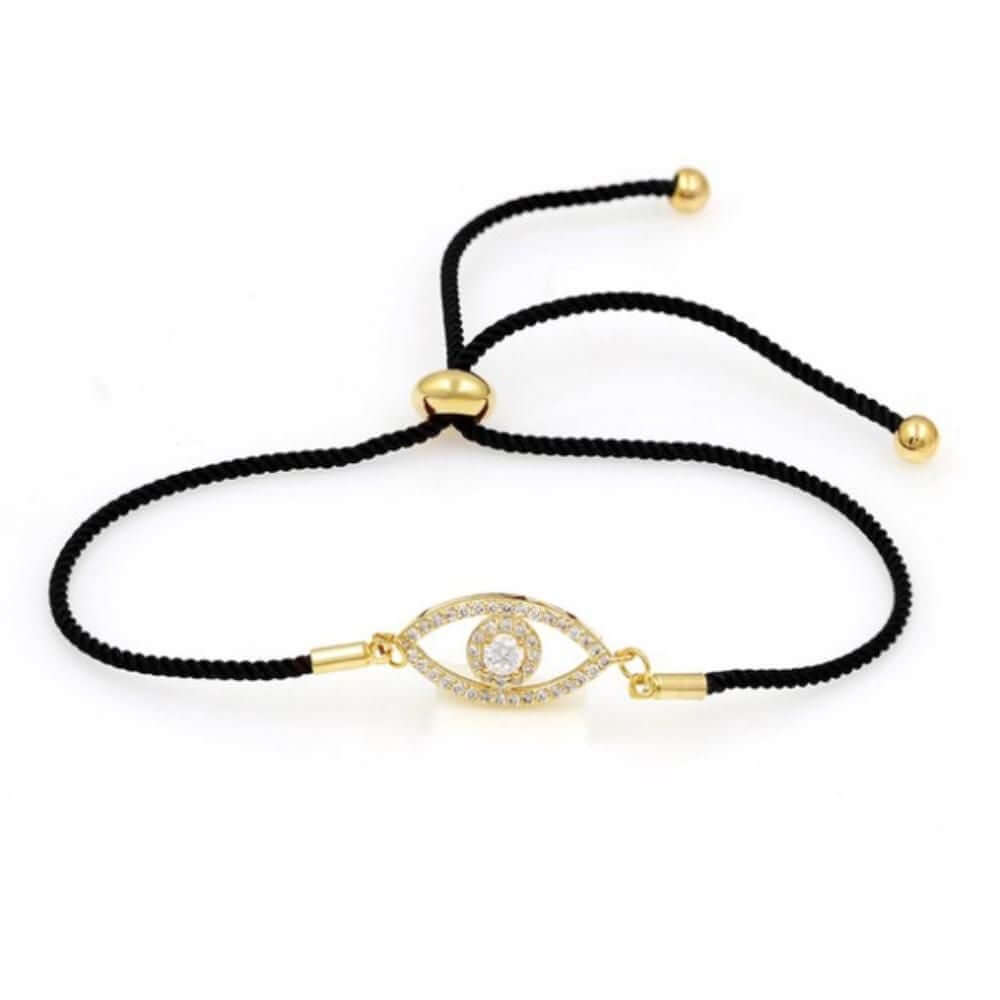 اسوارة عين زركون اسواره متوفر 2 لون ذهبي