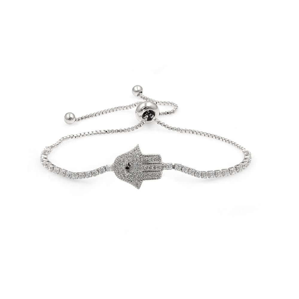 اسواره كف زركون اسواره متوفر 2 لون فضي