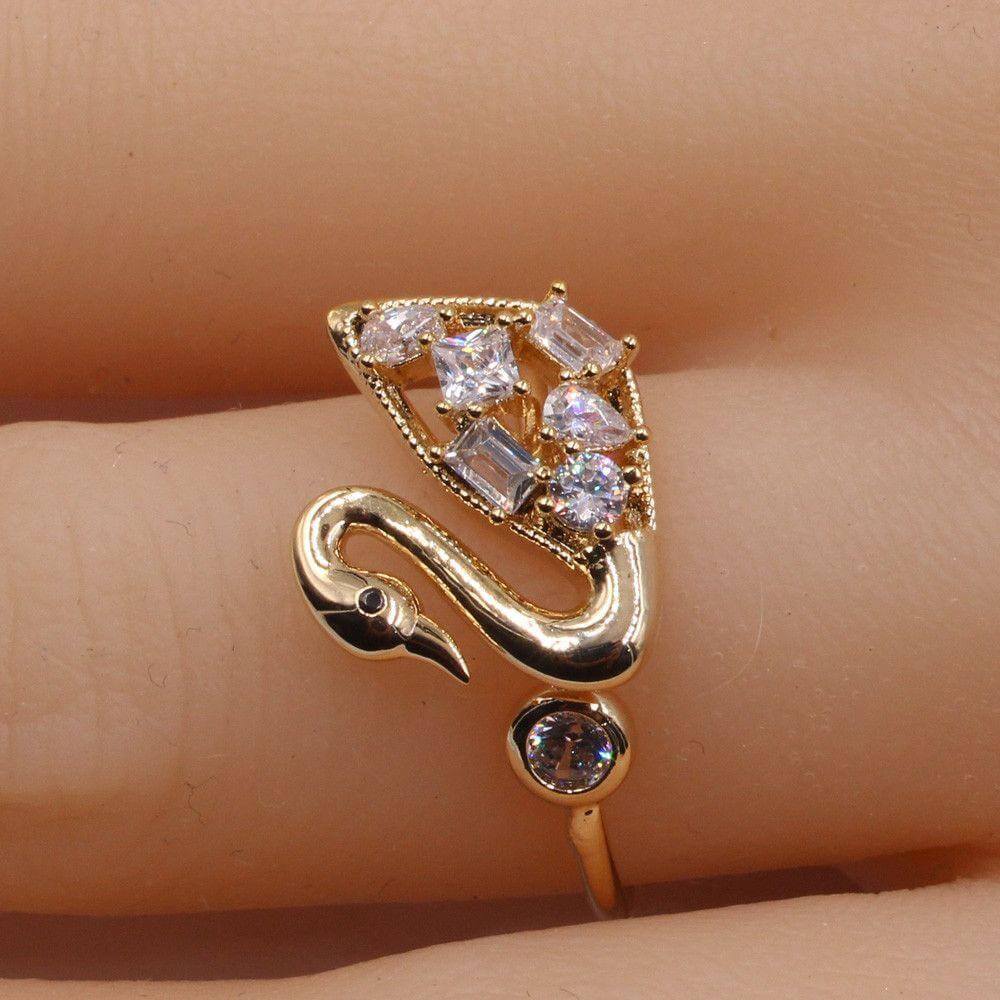 خاتم وزه زركون الجديد خواتم متوفر 1 لون