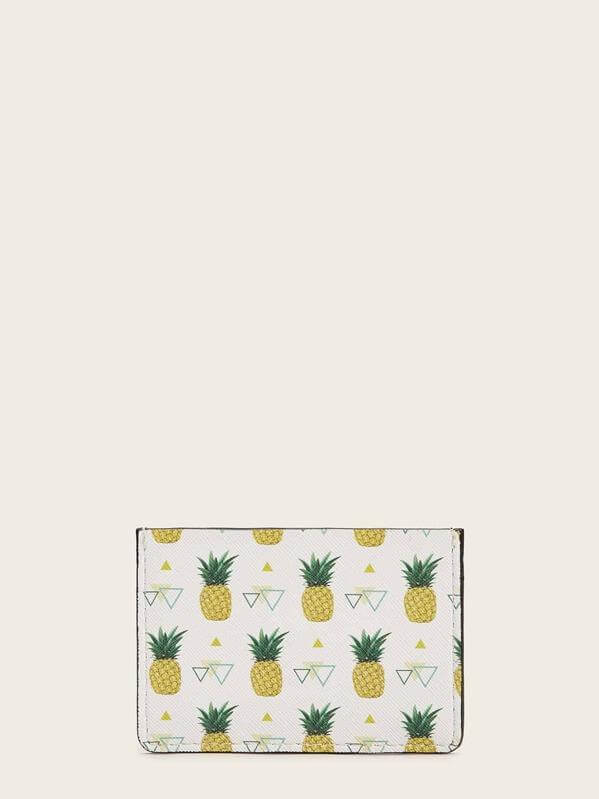 حامل كروت بطبعة اناناس محافظ بوك