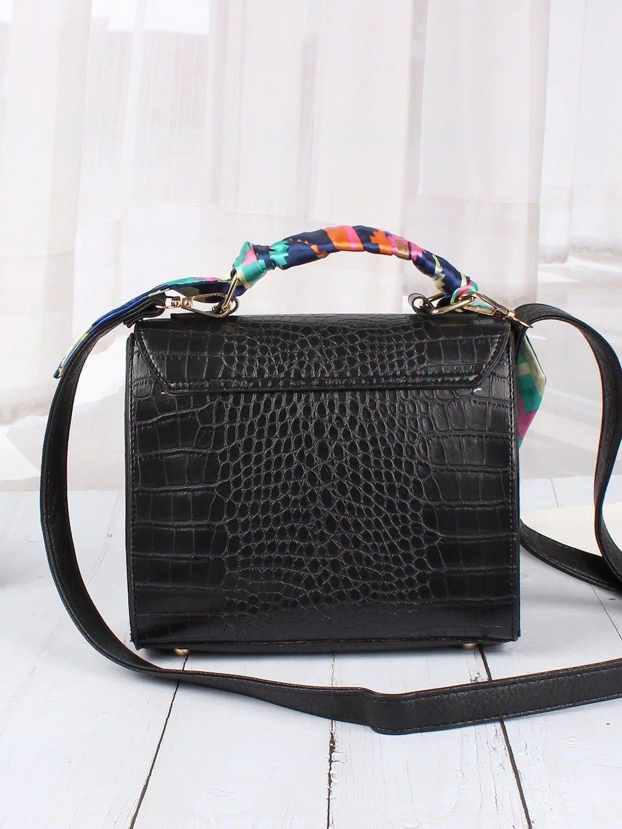 شنطه بنقشة جلد التمساح شنط وحقائب شنط