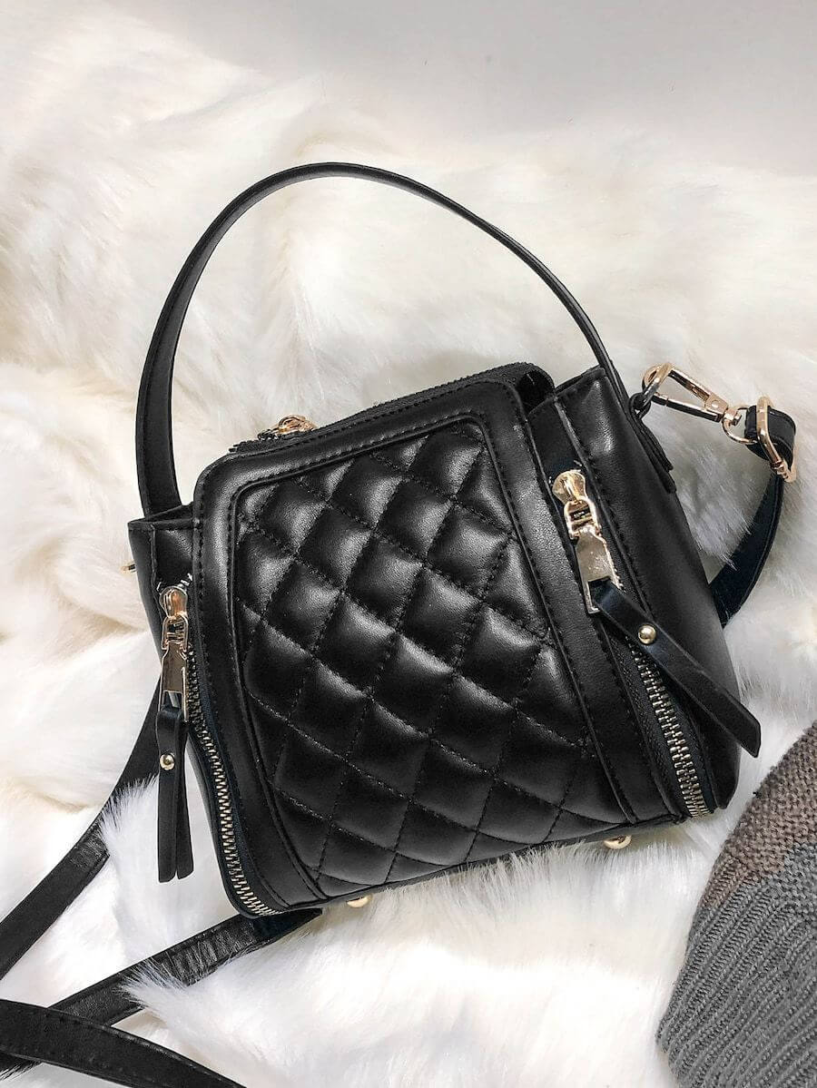 حقيبة سكويرز سوداء شنط وحقائب شنط