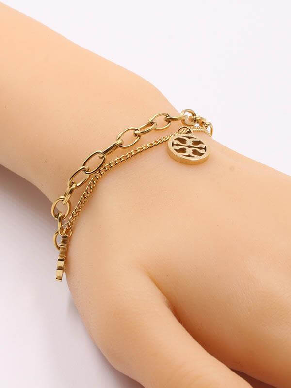 اسواره توري بورش ذهبية اسواره tory burch