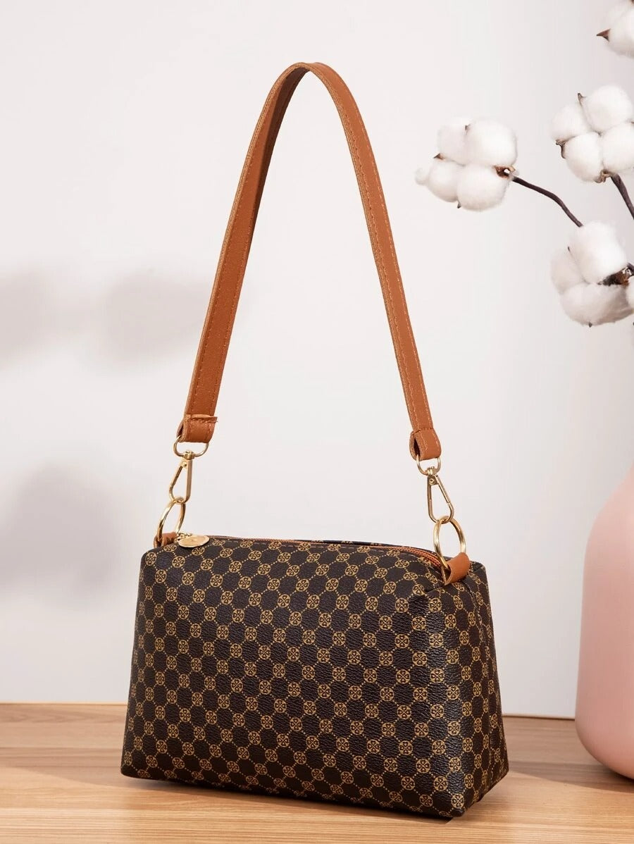 حقيبة صغير لون بني شنط وحقائب شنط