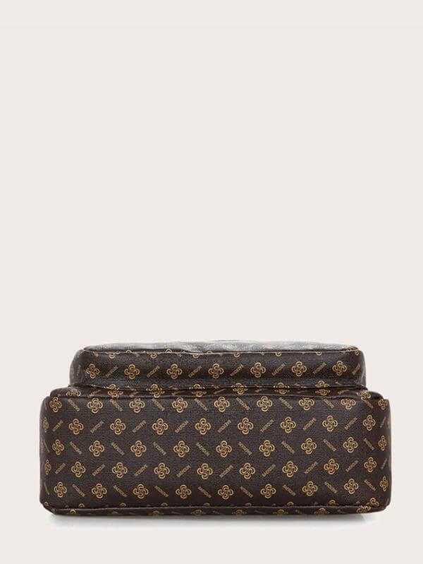 حقيبة جانبية بسحاب بني شنط وحقائب شنط