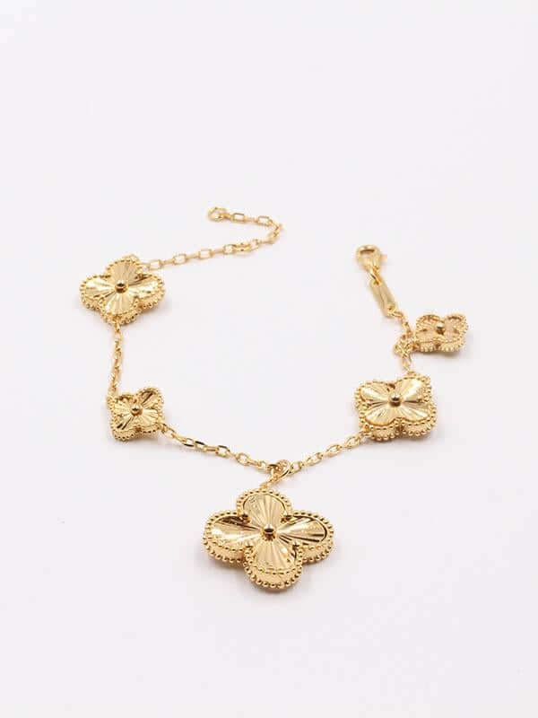 اسوارة فان كليف ذهبي اسواره van cleef