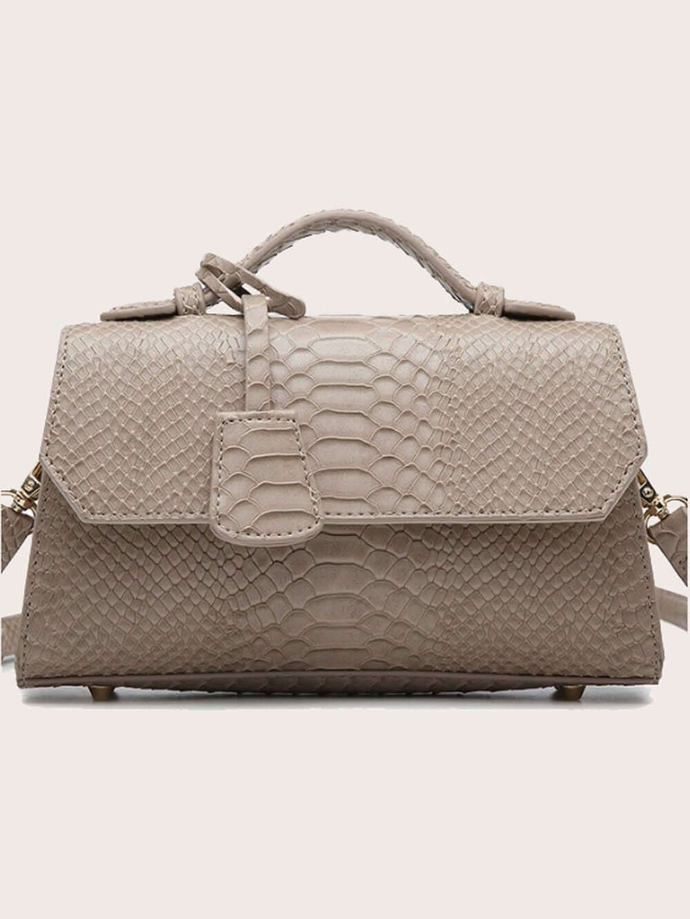 حقيبة كلاتش جلد ثعبان انيقة شنط وحقائب شنط كاكي