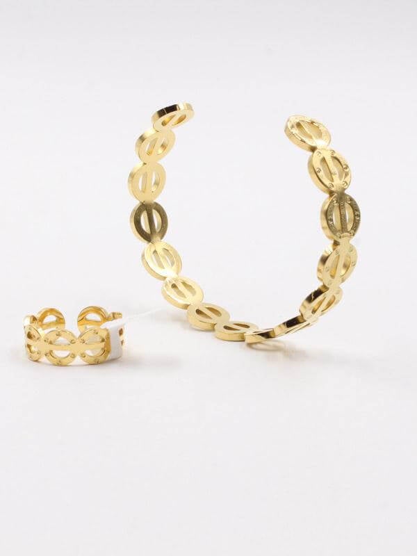 اسواره وخاتم كارتير بانقل اوبن سايز اسواره CARTIER