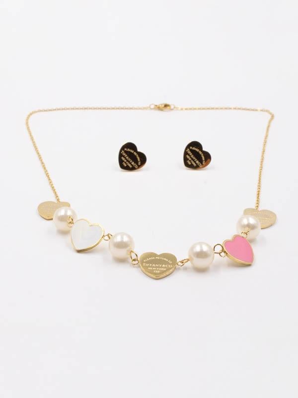 طقم تيفاني ملون لولو اطقم tiffany