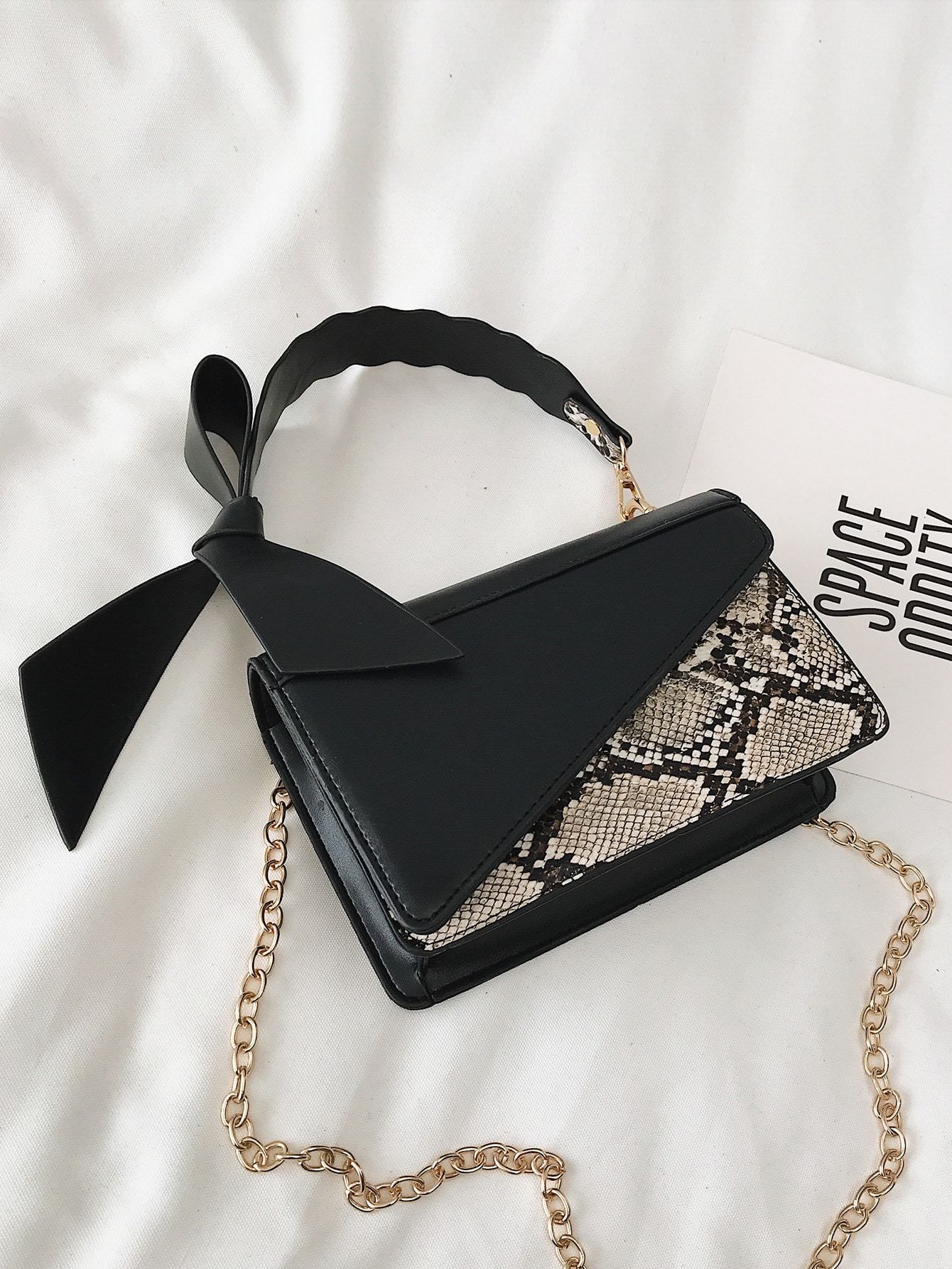 شنطة يد جلد ثعبان شنط وحقائب شنط