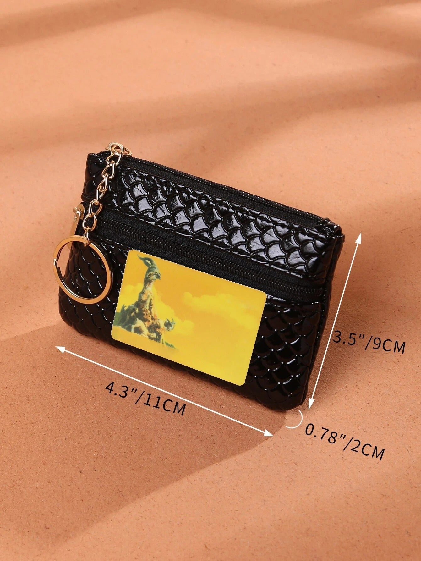 محفظة عملات سوداء محافظ بوك