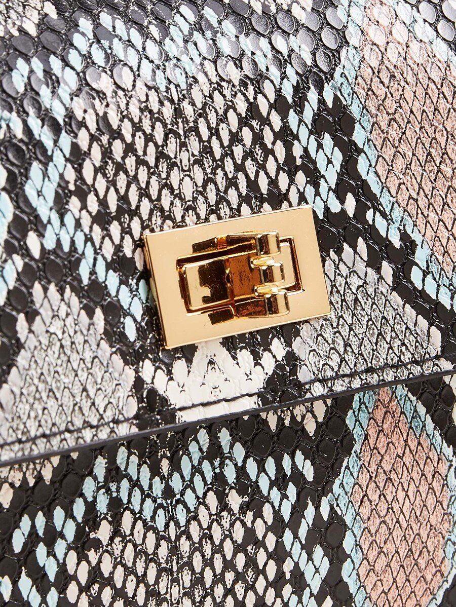 شنطه ملونه جلد ثعبان شنط وحقائب شنط