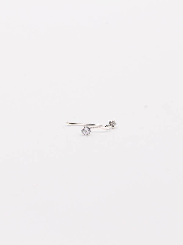 زمام كبس فص ونجمة فضة زمام متوفر 2 لون فضي