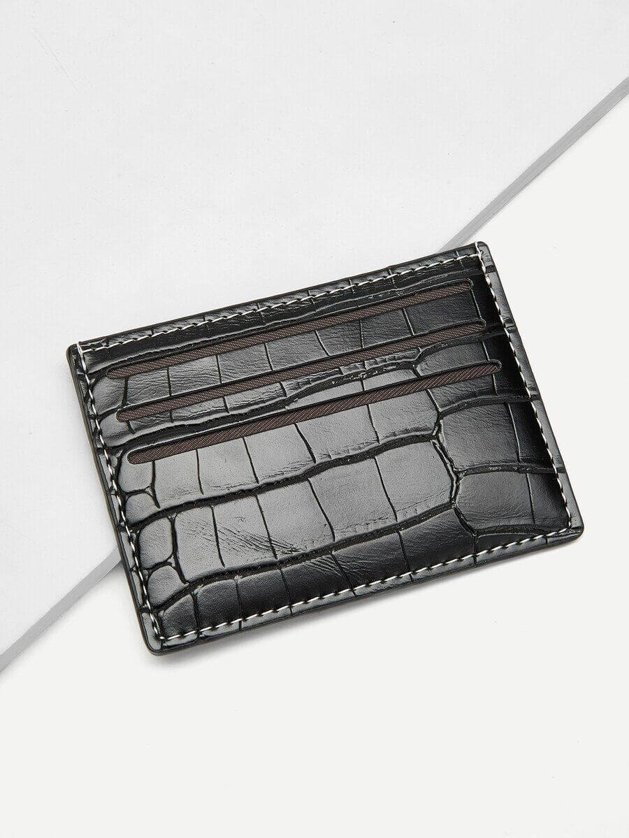 بوك بطاقات اسود محافظ بوك