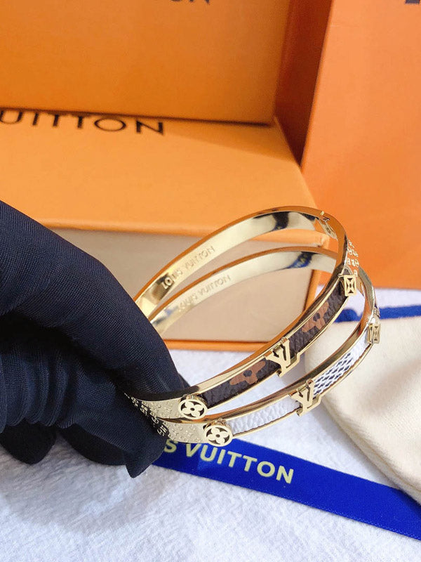 اسوارة لويس فيتون بني ذهبي اسواره louis vuitton