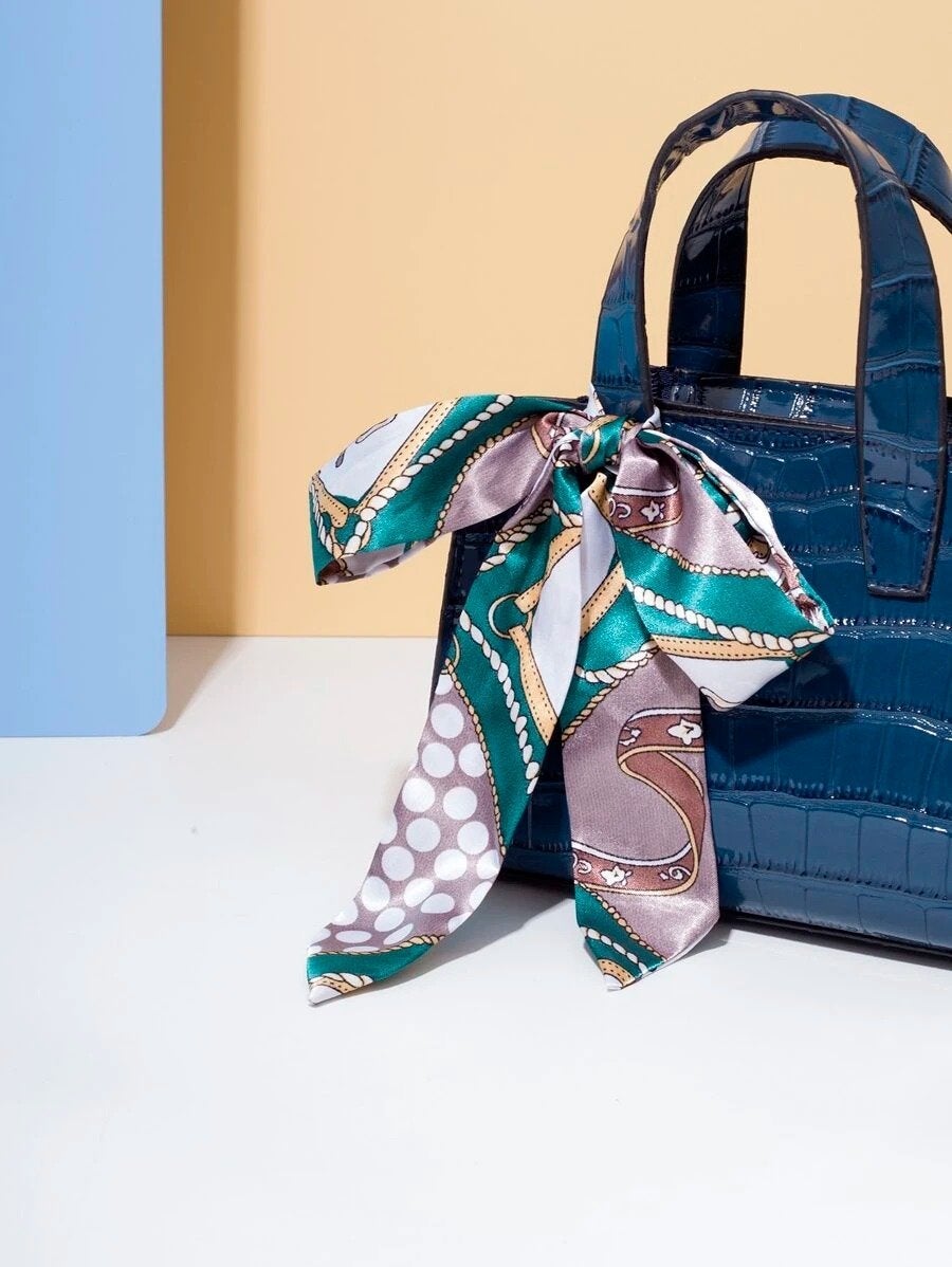 شنطة كتف مزخرف بوشاح شنط وحقائب شنط