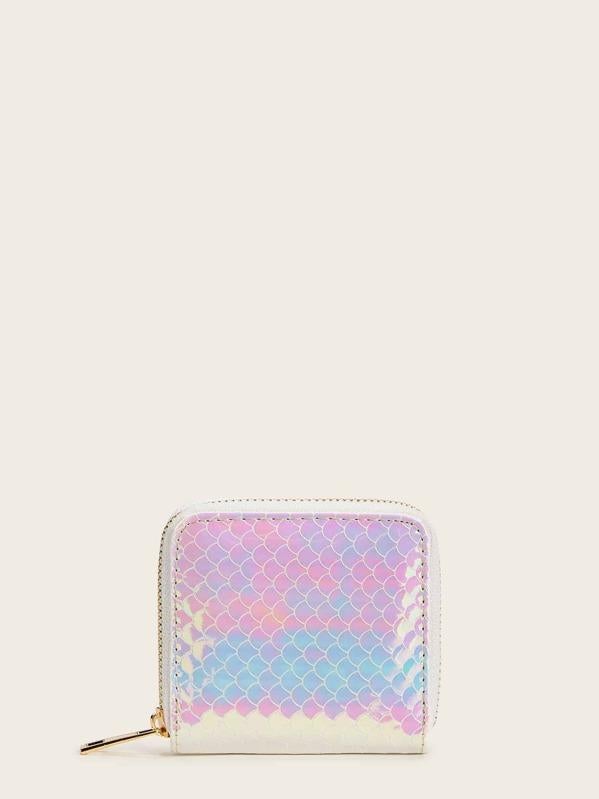 محفظة جلد ثعبان لماع محافظ بوك