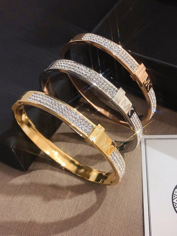 اسوارة مايكل كورس كريستال لوقو MK اسواره Michael Kors