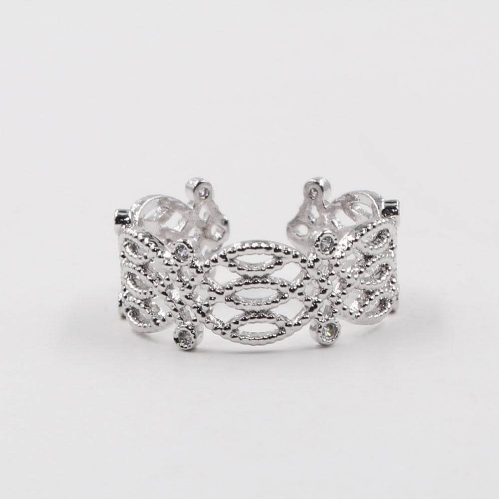 دبله كارتير زركون خواتم CARTIER فضي