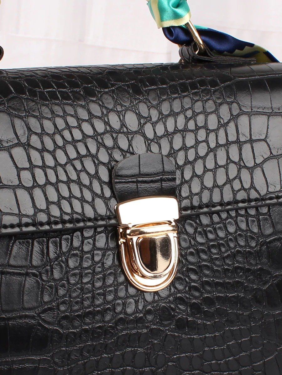 شنطه بنقشة جلد التمساح شنط وحقائب شنط