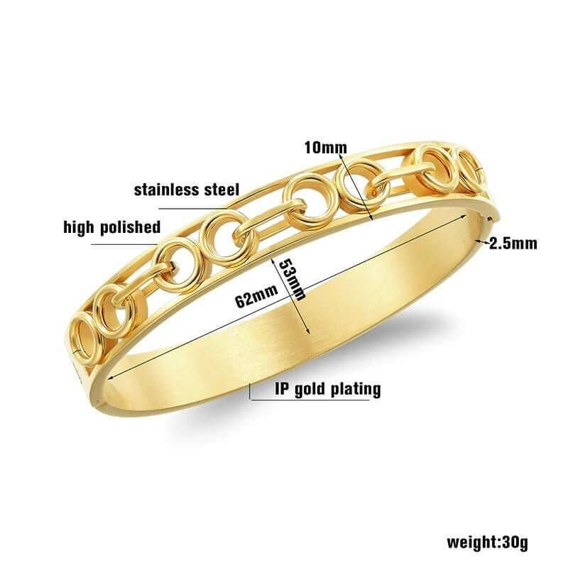 اسواره كارتير بانقل ستنلس اسواره متوفر 1 لون