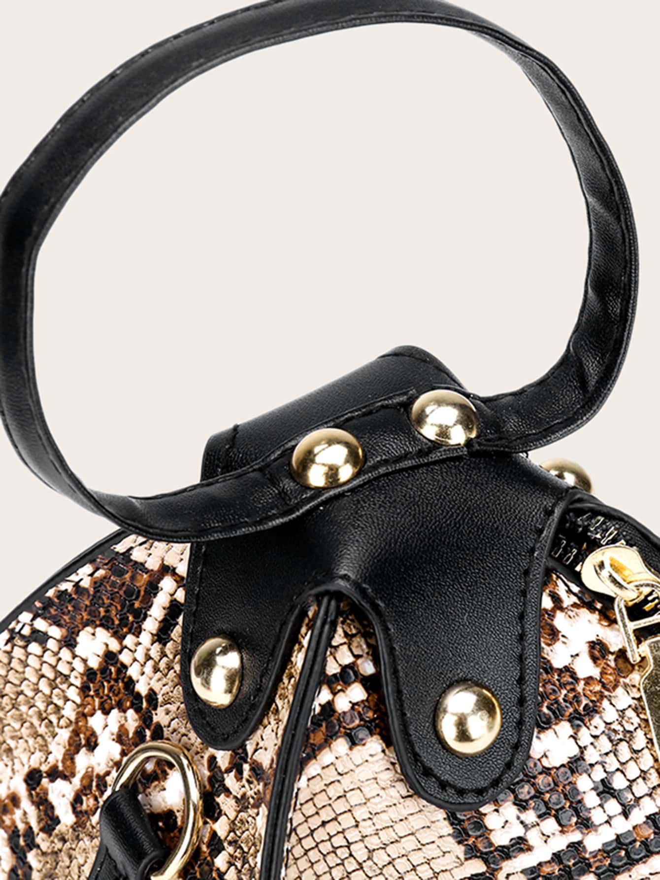 حقيبة بيرميد بجلد ثعبان شنط وحقائب شنط