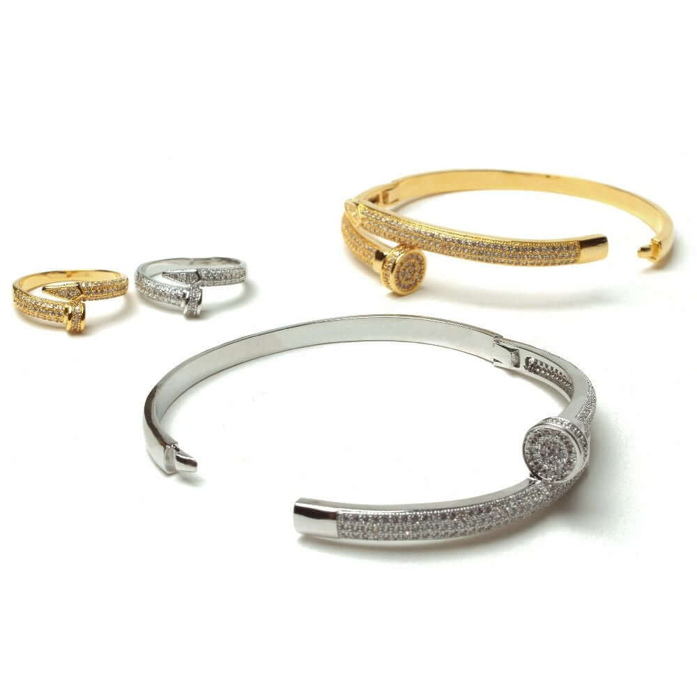 اسواره كارتير المسمار مع خاتم اسواره CARTIER