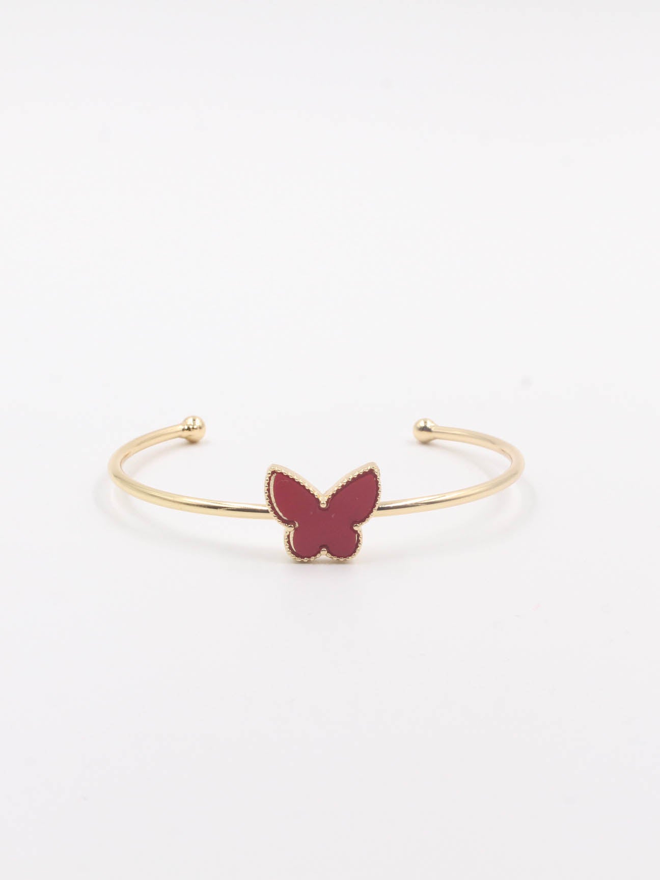 اساور اطفال فراشة فان كليف اسواره van cleef احمر