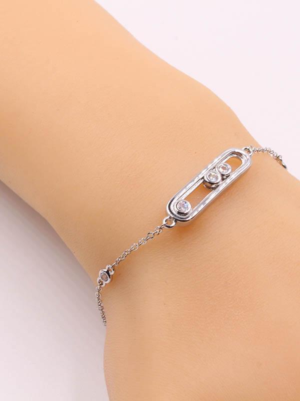 سوارة ميسيكا ذهبي وفضي messika