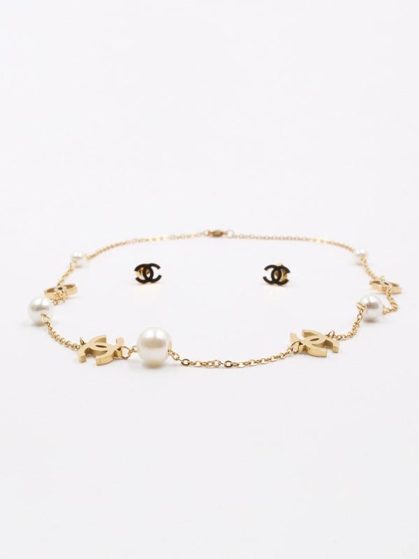 طقم عقد شانيل لولو اطقم chanel